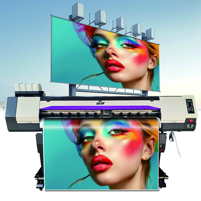 Commercial Vinyl Printing Machine - 산토스 1.6M 에코 솔벤트 프린터 간판