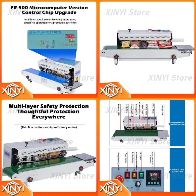 Commercial Printing And Packaging - 식품봉투 연속 밀봉기 자동 알루미늄 호일