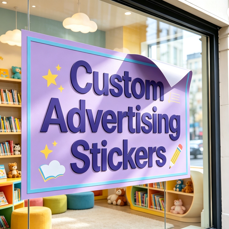 Commercial Wall Printing - 맞춤형 모든 크기 상업용 브랜딩 스티커