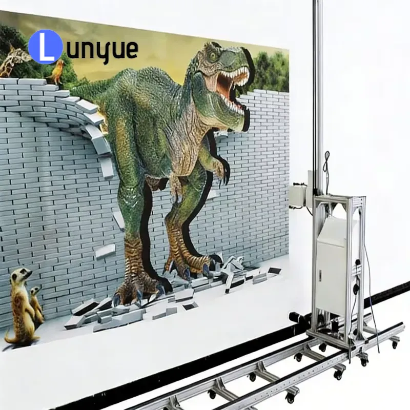 Commercial Wall Printing - 3D 벽면 프린터 기계, 상업용 예술
