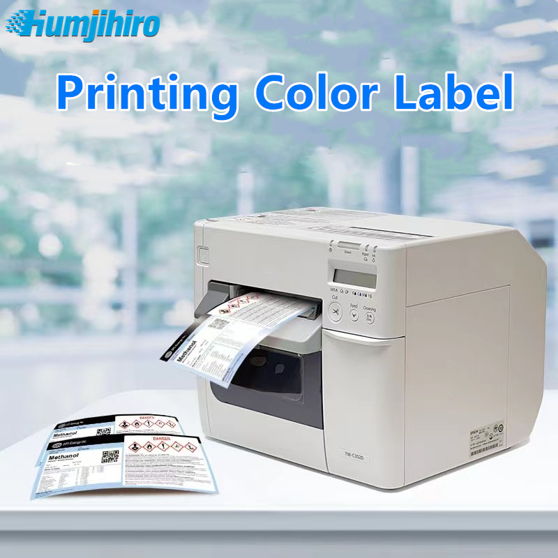 Commercial Digital Printing - 엡손 TM-C3520 컬러 자가 점착 라벨