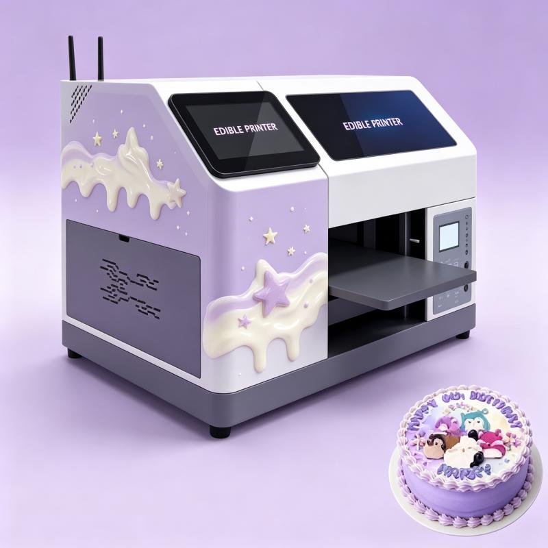 디지털 케이크 프린터 기계 식용 잉크 풀 컬러 이미지  - Commercial Digital Printing 리뷰 및 가격