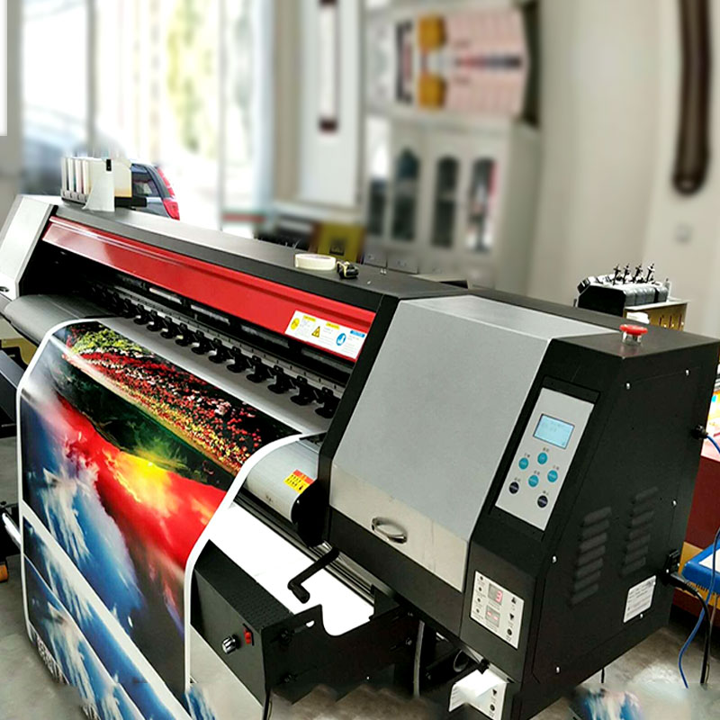1.8M 에코 솔벤트 프린터 Xp600 I3200e1  - Commercial Vinyl Printing Machine 리뷰 및 가격